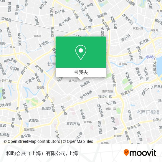和昀会展（上海）有限公司地图