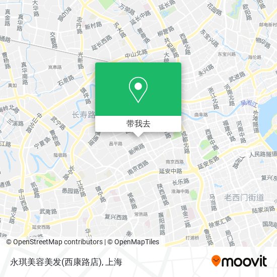 永琪美容美发(西康路店)地图