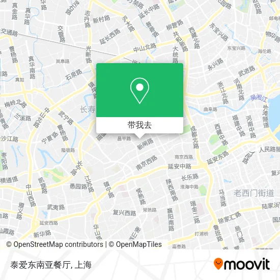 泰爱东南亚餐厅地图