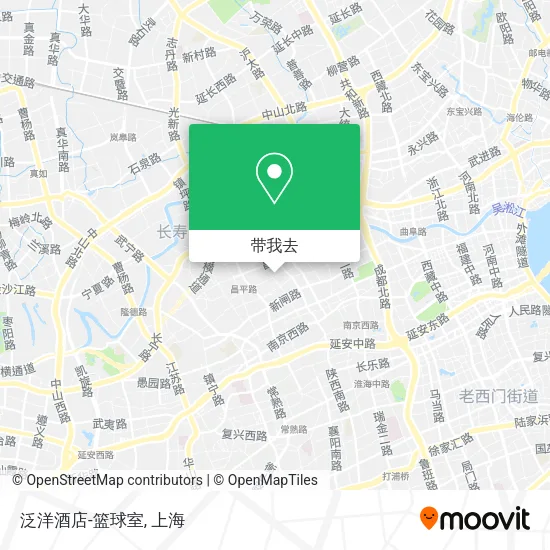 泛洋酒店-篮球室地图