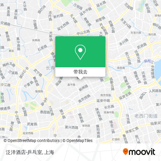 泛洋酒店-乒乓室地图