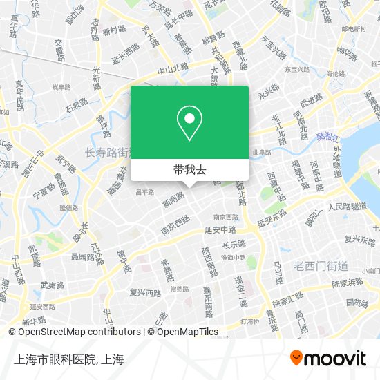 上海市眼科医院地图