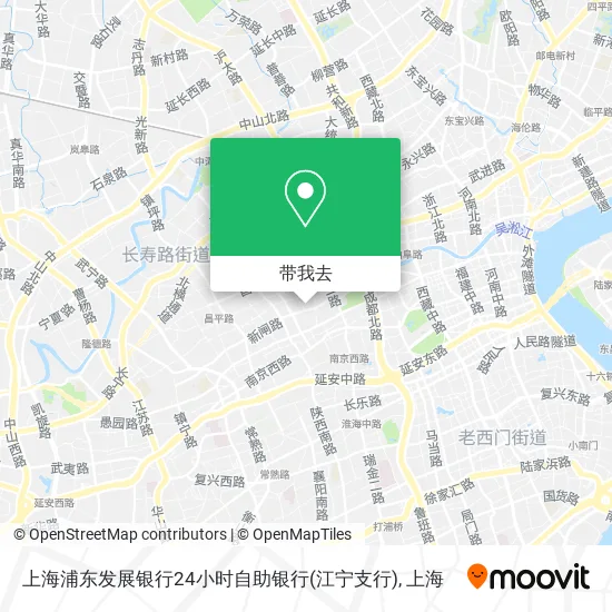 上海浦东发展银行24小时自助银行(江宁支行)地图
