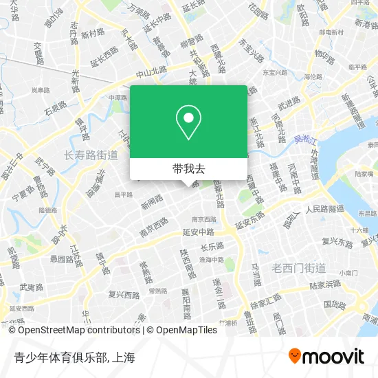 青少年体育俱乐部地图