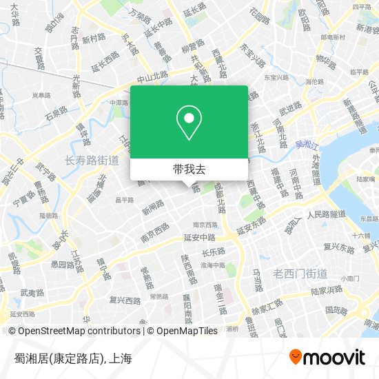 蜀湘居(康定路店)地图