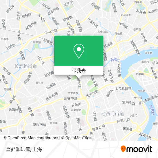皇都咖啡屋地图