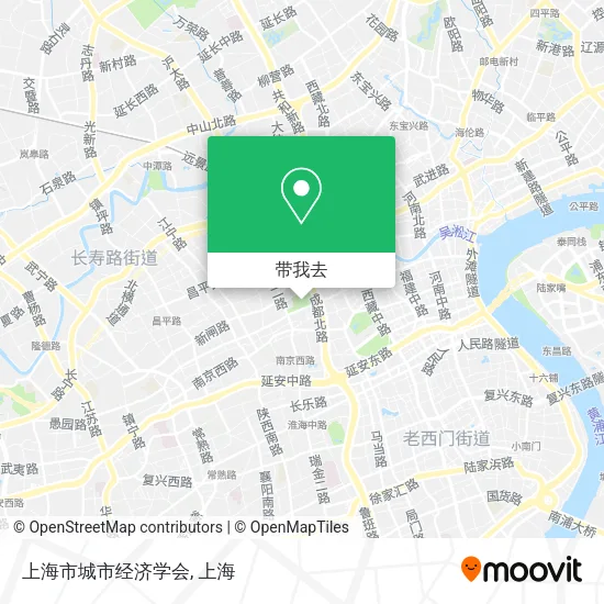 上海市城市经济学会地图