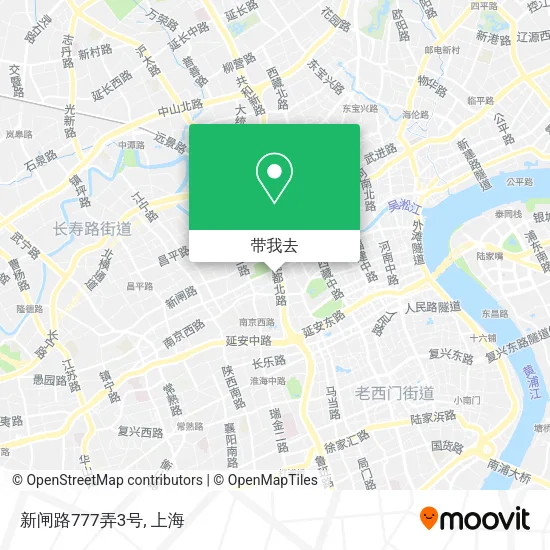 新闸路777弄3号地图