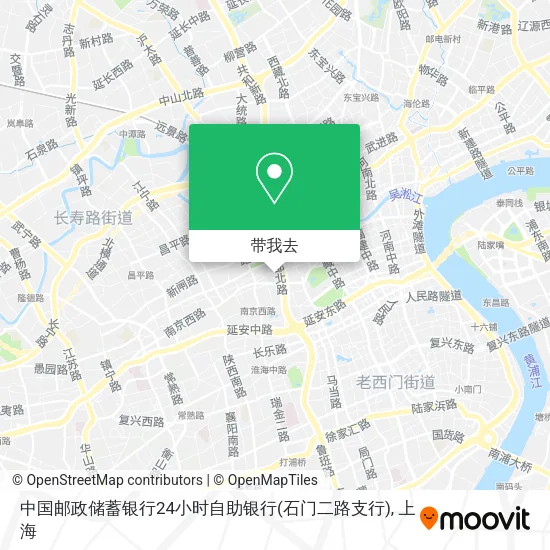 中国邮政储蓄银行24小时自助银行(石门二路支行)地图