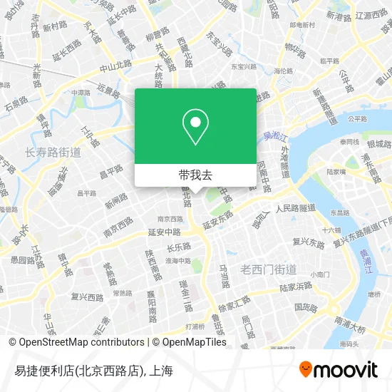 易捷便利店(北京西路店)地图