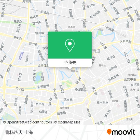 曹杨路店地图
