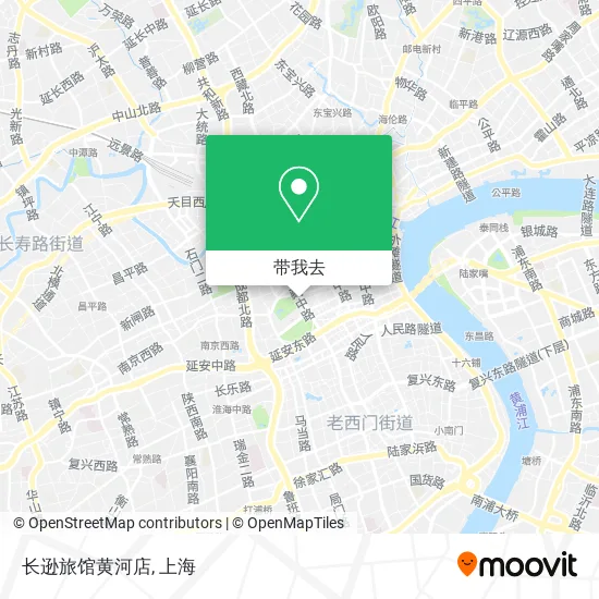 长逊旅馆黄河店地图