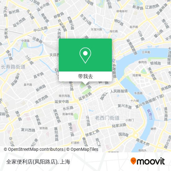 全家便利店(凤阳路店)地图