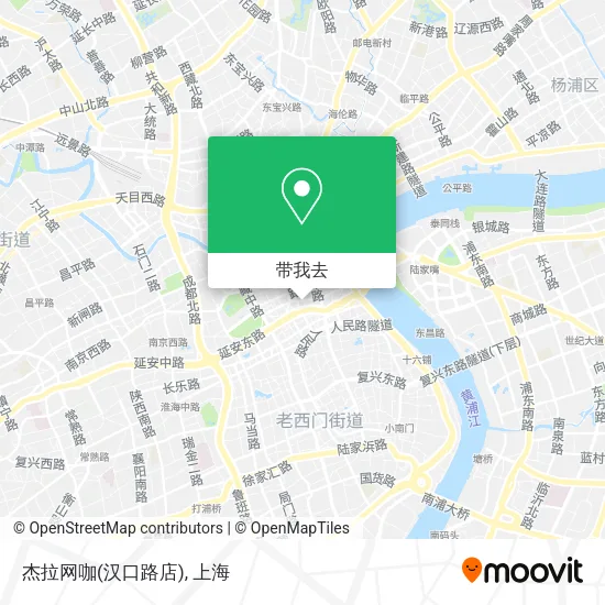 杰拉网咖(汉口路店)地图