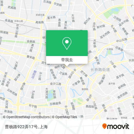 曹杨路922弄17号地图