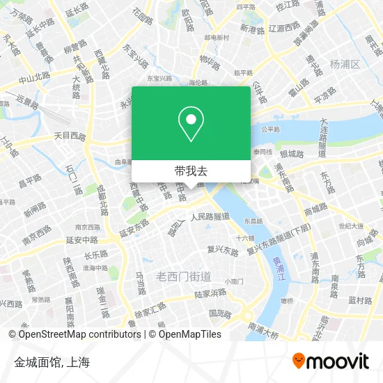 金城面馆地图
