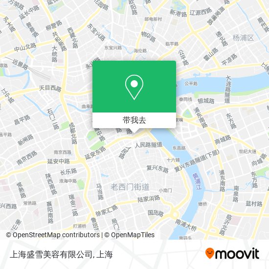 上海盛雪美容有限公司地图