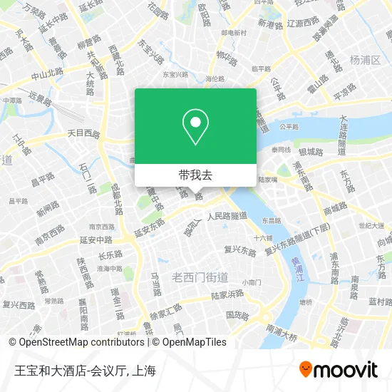 王宝和大酒店-会议厅地图