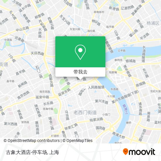 古象大酒店-停车场地图