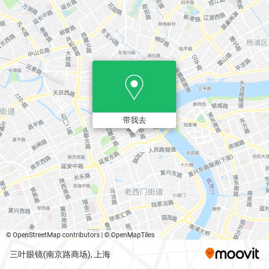 三叶眼镜(南京路商场)地图