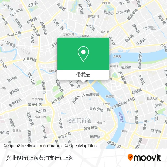 兴业银行(上海黄浦支行)地图