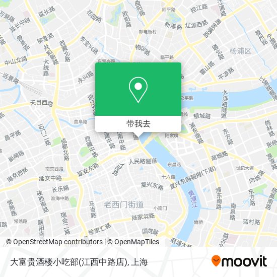 大富贵酒楼小吃部(江西中路店)地图