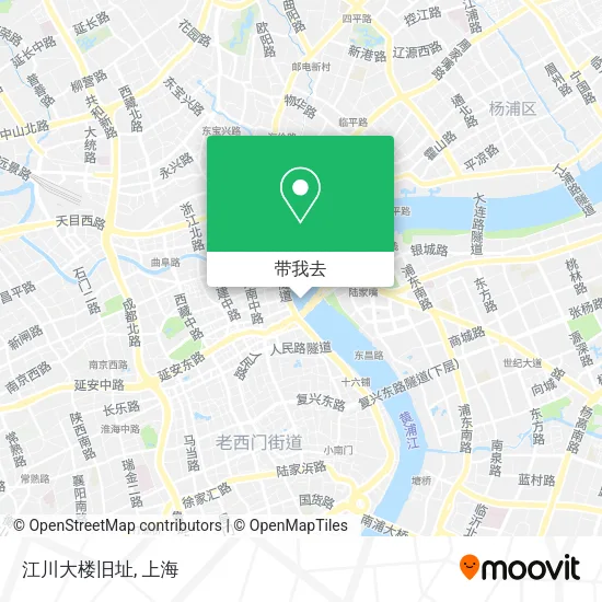 江川大楼旧址地图