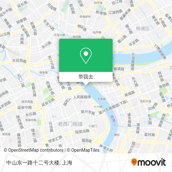 中山东一路十二号大楼地图