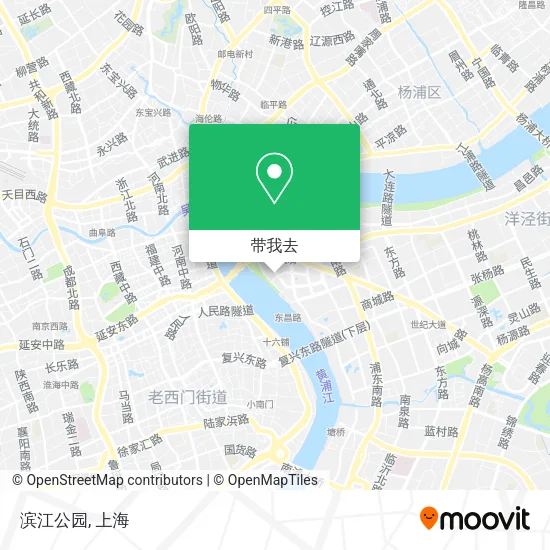 滨江公园地图