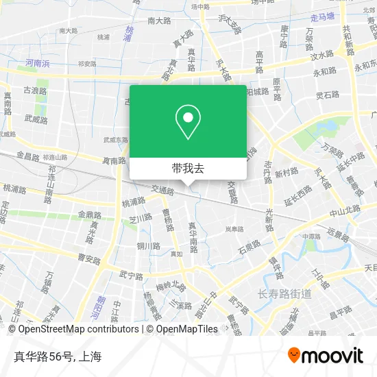 真华路56号地图
