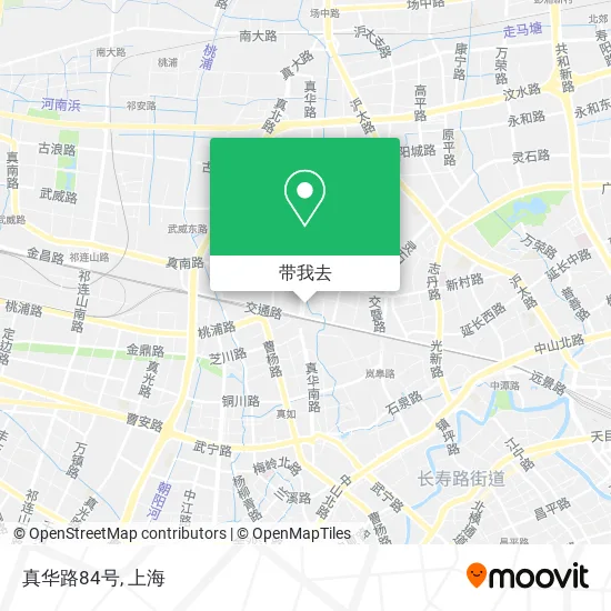 真华路84号地图