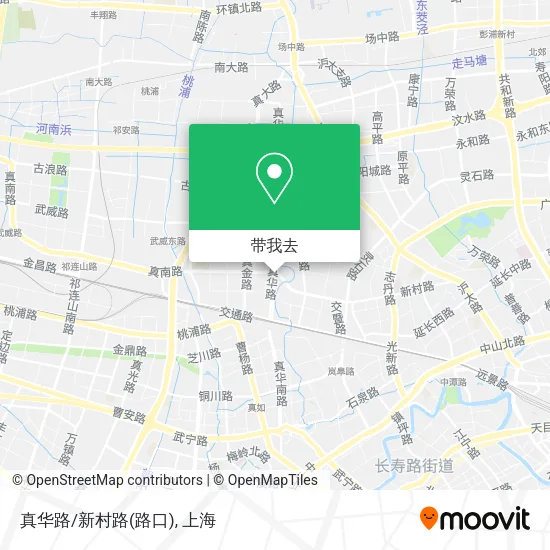 真华路/新村路(路口)地图
