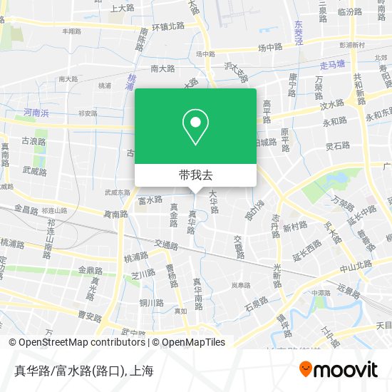 真华路/富水路(路口)地图