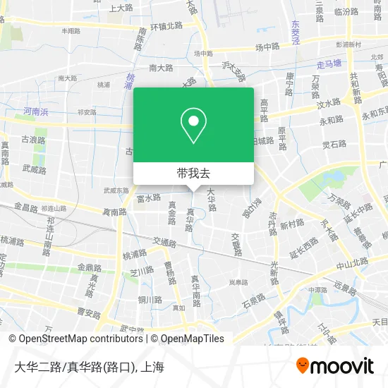 大华二路/真华路(路口)地图