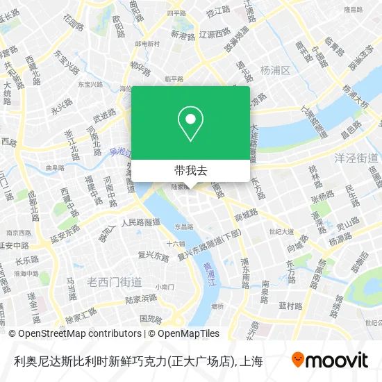 利奥尼达斯比利时新鲜巧克力(正大广场店)地图