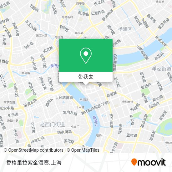香格里拉紫金酒廊地图