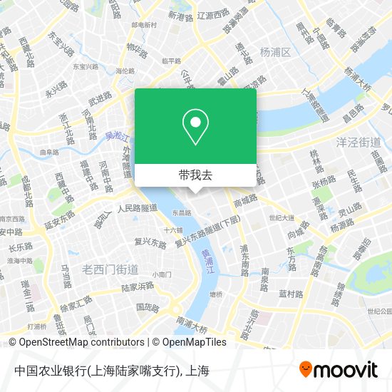 中国农业银行(上海陆家嘴支行)地图