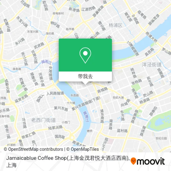 Jamaicablue Coffee Shop(上海金茂君悦大酒店西南)地图