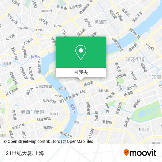 21世纪大厦地图
