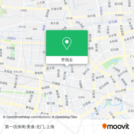 第一坊休闲·美食-北门地图
