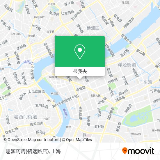 思源药房(招远路店)地图