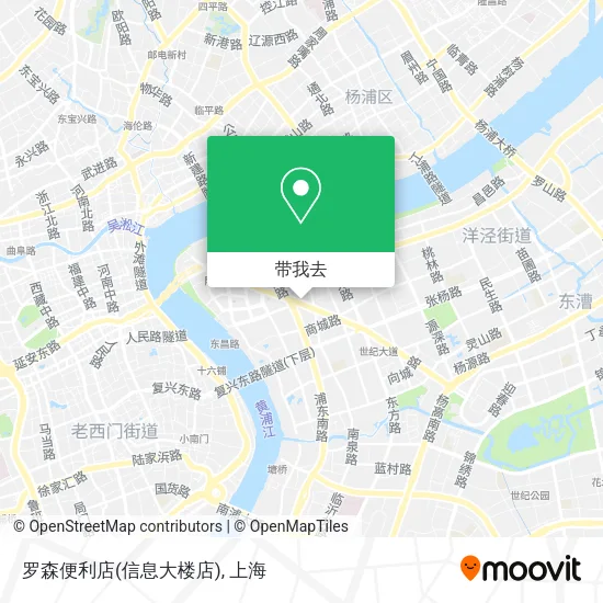 罗森便利店(信息大楼店)地图