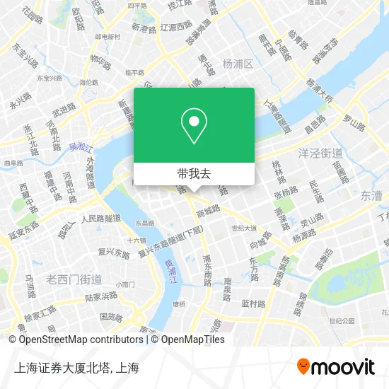 上海证券大厦北塔地图