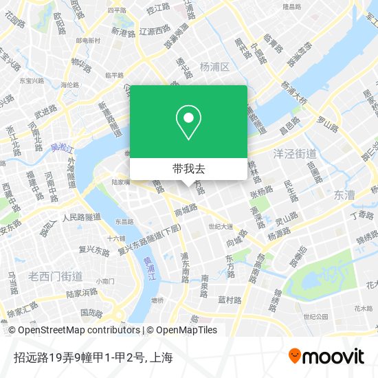 招远路19弄9幢甲1-甲2号地图