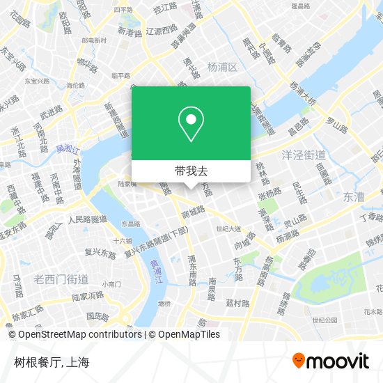 树根餐厅地图