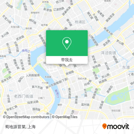 蜀地源冒菜地图