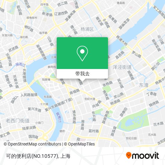 可的便利店(NO.10577)地图