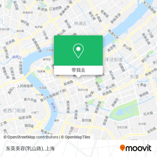 东英美容(乳山路)地图