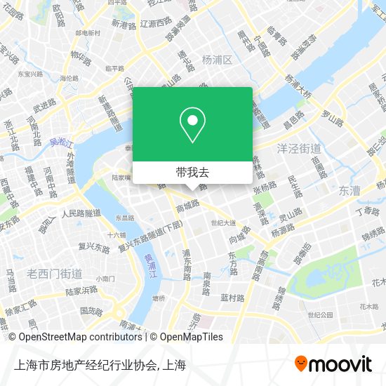 上海市房地产经纪行业协会地图