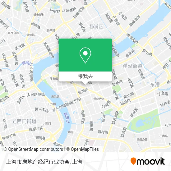 上海市房地产经纪行业协会地图
